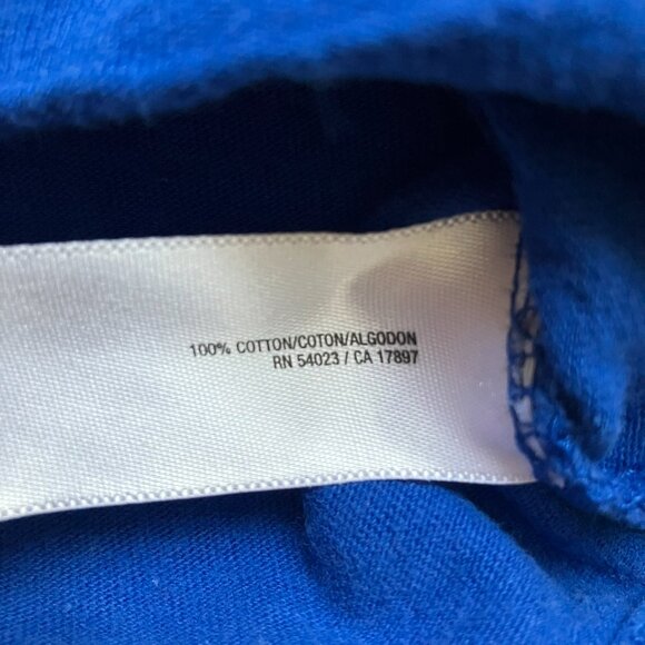 Old Navy Baby Long Sleeve T-Shirt 12-18M | Blue Yellow GUC - Picture 4 of 13